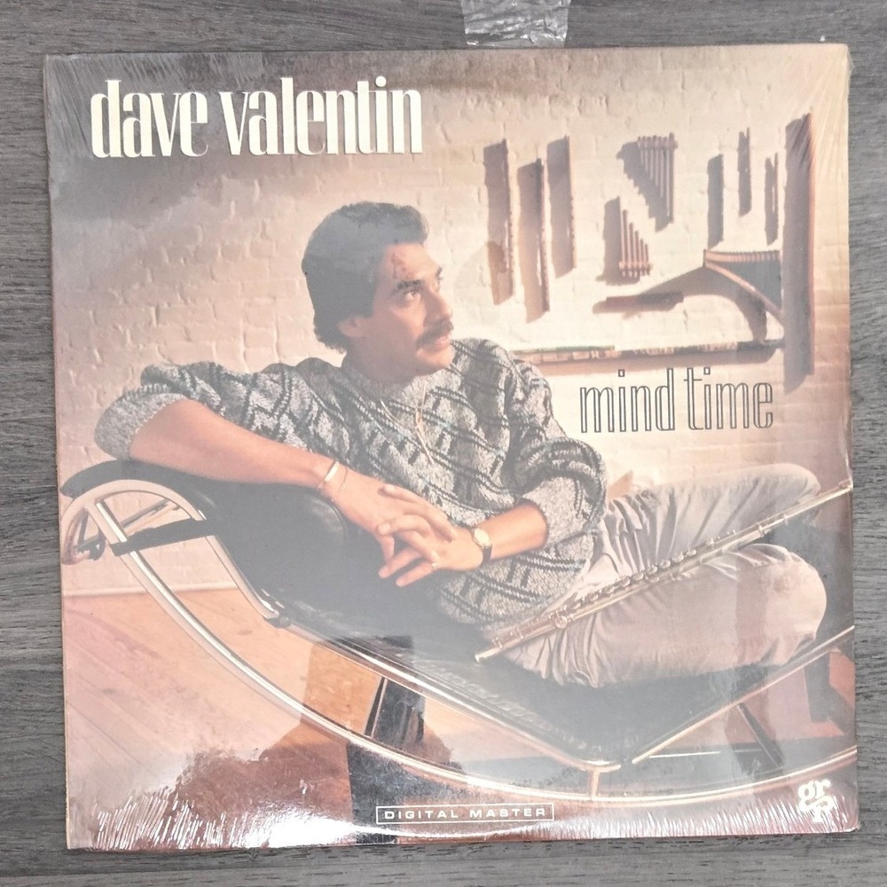 Dave Valentin Mind Time Vintage Vinyl LP 1987 GRP Records Sealed Latin Jazz